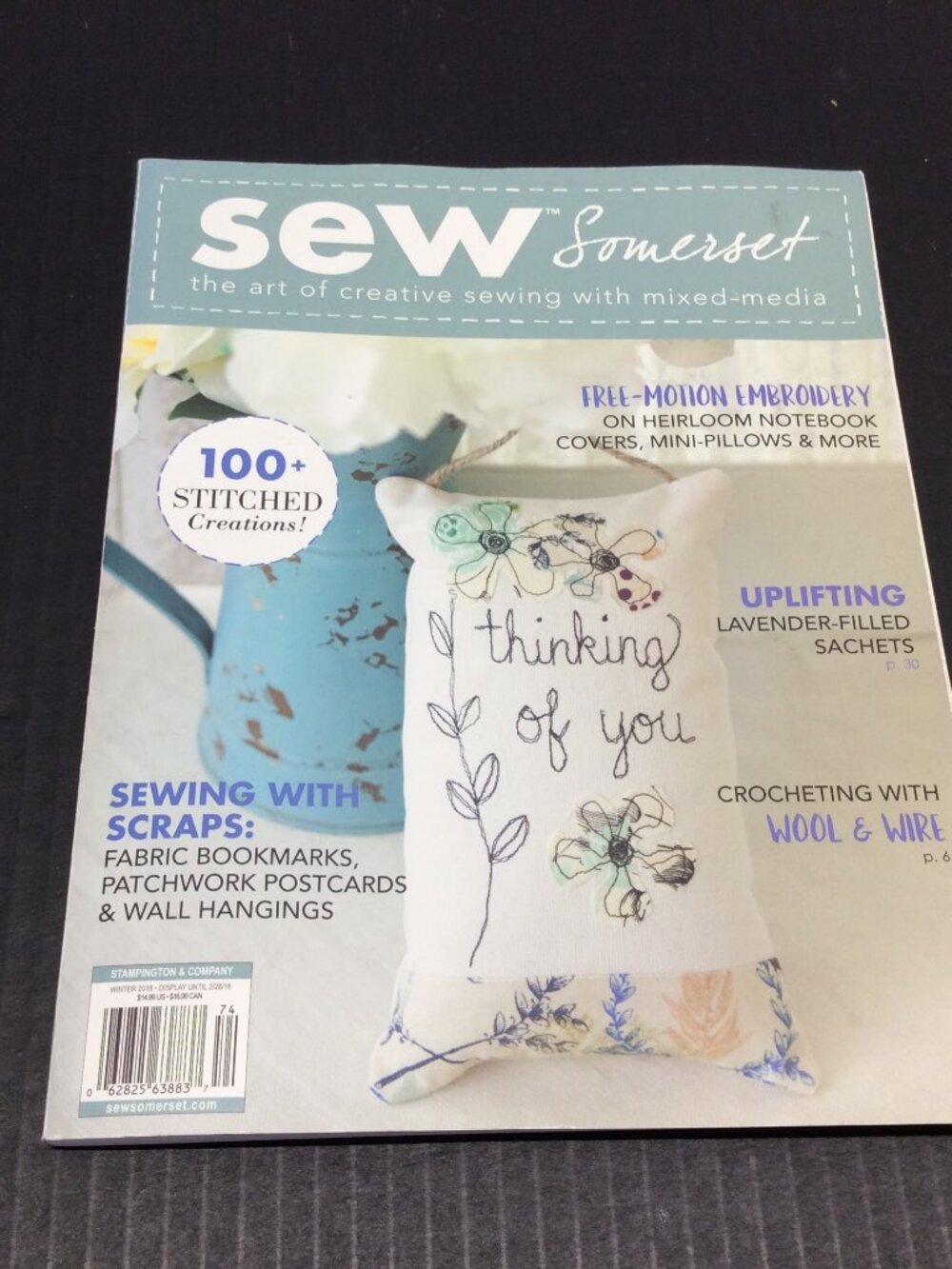 sew Somerset Magazine Issue #2 Winter 2018 Vol 11 Illustrated